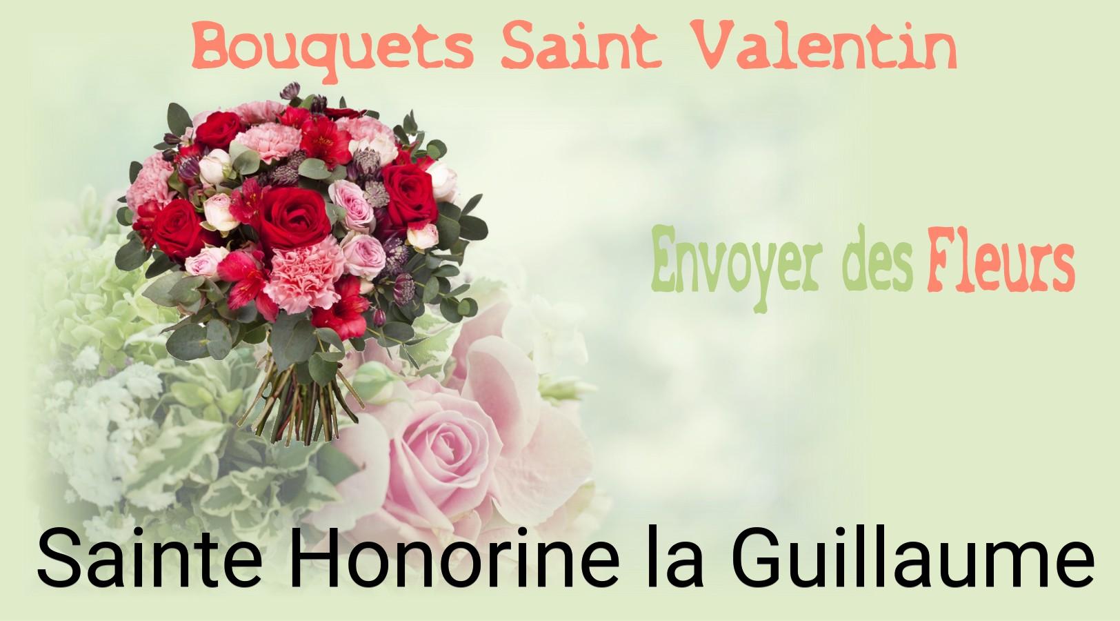 Roses de Saint-Valentin livrées à Sainte-Honorine-la-Guillaume